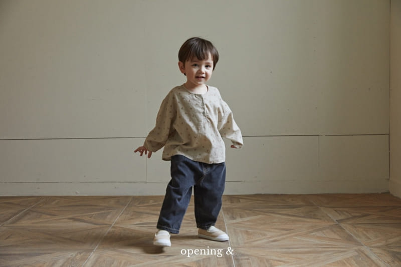 Opening & - Korean Children Fashion - #childrensboutique - New Jeans - 4