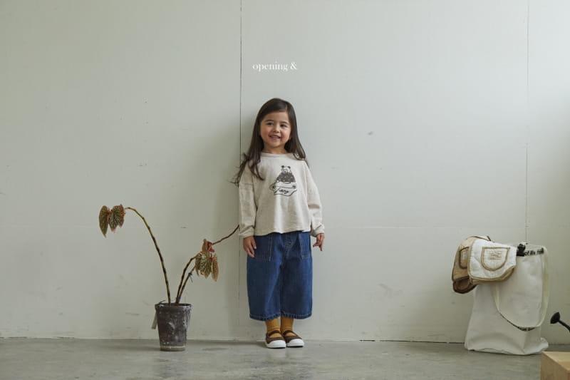 Opening & - Korean Children Fashion - #designkidswear - Stitch Pocket Pants - 3