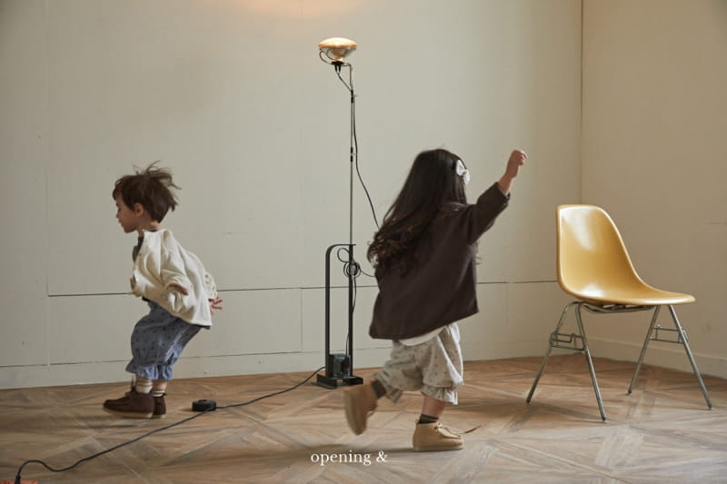 Opening & - Korean Children Fashion - #designkidswear - Sand Waffle Cardigan