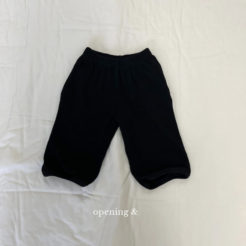 Opening & - Korean Children Fashion - #designkidswear - Original Waffle Pants - 11