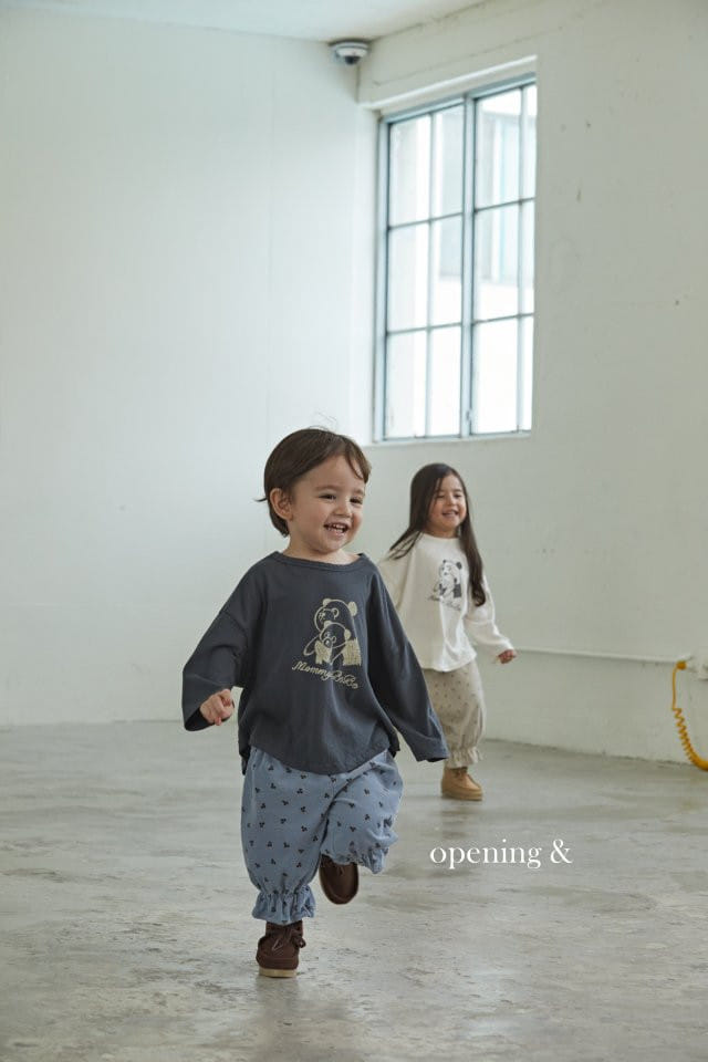 Opening & - Korean Children Fashion - #designkidswear - Panda Family Tee - 7