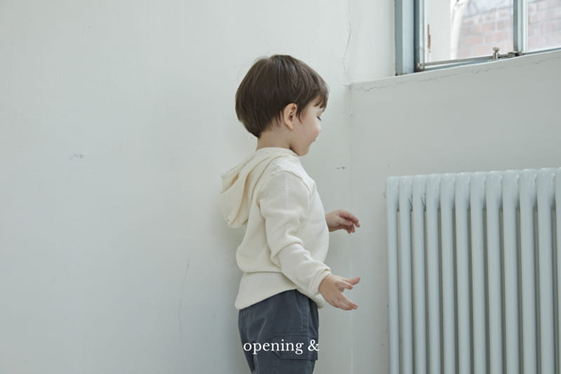 Opening & - Korean Children Fashion - #childrensboutique - Original Hoody - 4