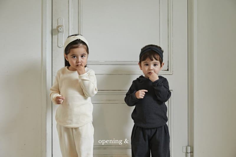 Opening & - Korean Children Fashion - #designkidswear - Original Top - 3