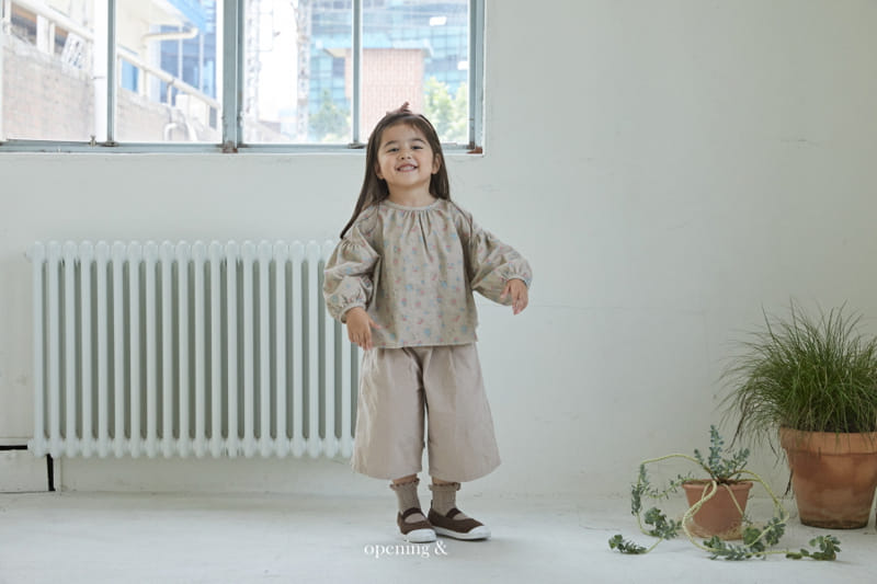 Opening & - Korean Children Fashion - #discoveringself - Wide Pants - 11