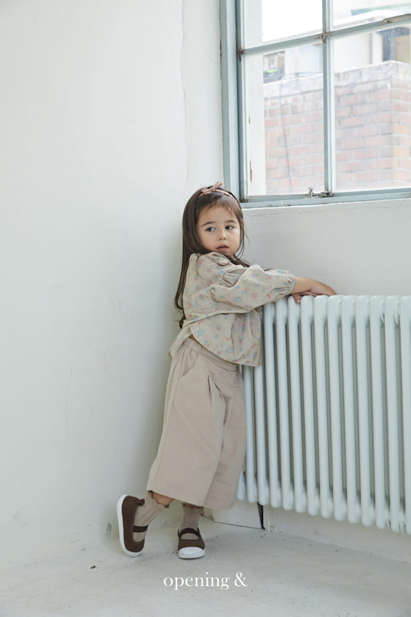 Opening & - Korean Children Fashion - #fashionkids - Wide Pants - 12
