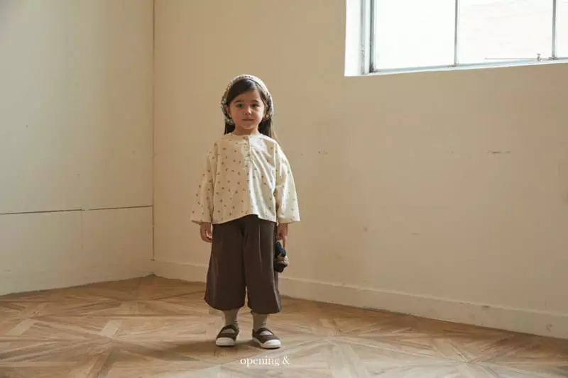 Opening & - Korean Children Fashion - #fashionkids - Cherrry Blouse - 3
