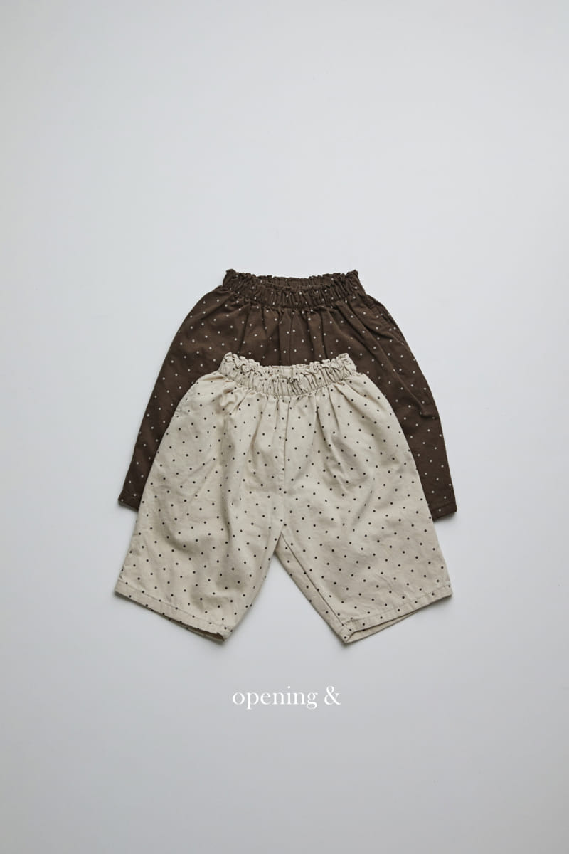 Opening & - Korean Children Fashion - #kidsstore - Soft Pants - 12
