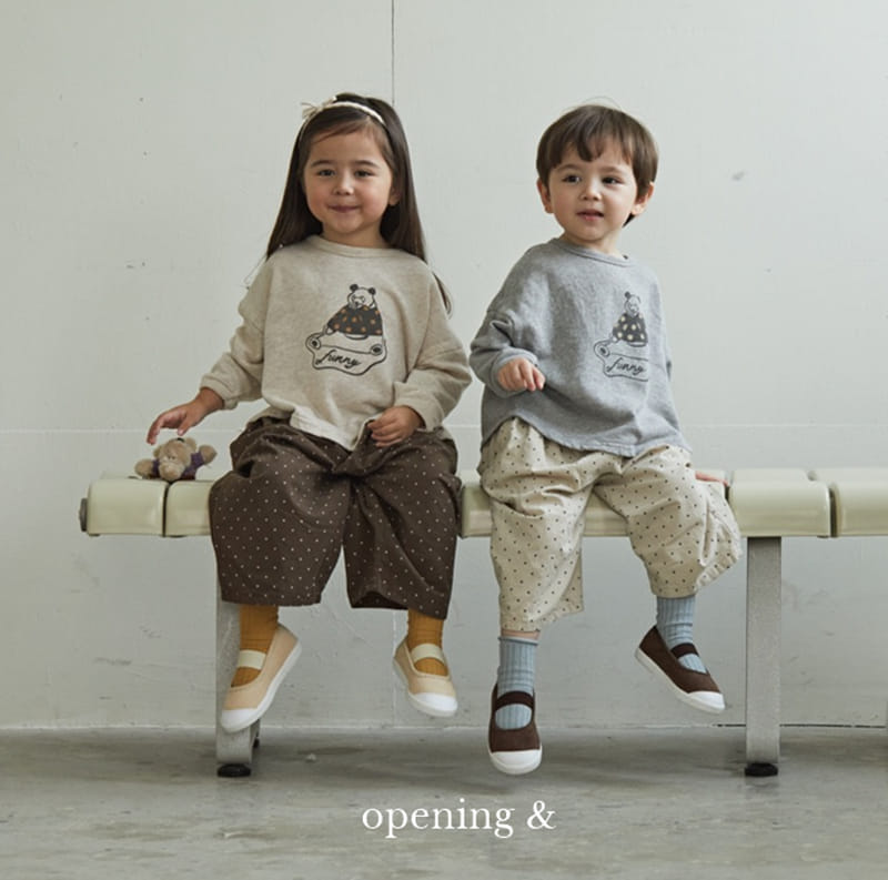 Opening & - Korean Children Fashion - #littlefashionista - Soft Pants