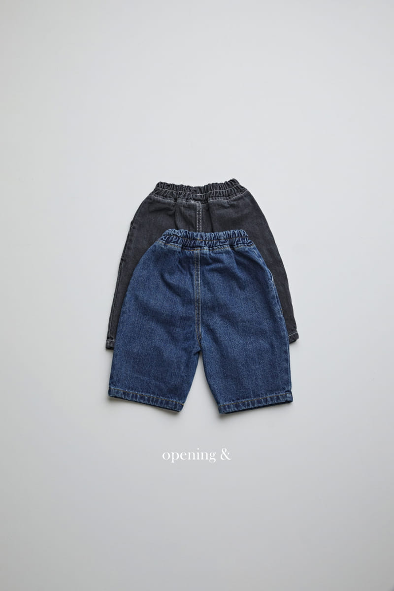 Opening & - Korean Children Fashion - #magicofchildhood - Stitch Pocket Pants - 11