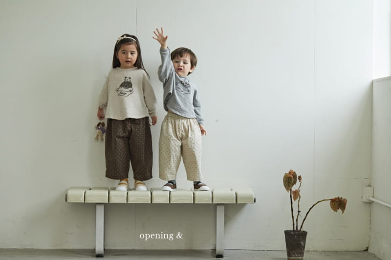Opening & - Korean Children Fashion - #magicofchildhood - Soft Pants - 2