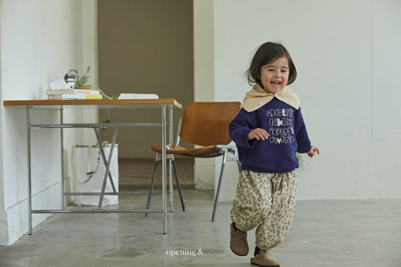 Opening & - Korean Children Fashion - #magicofchildhood - Leopard Pants - 6