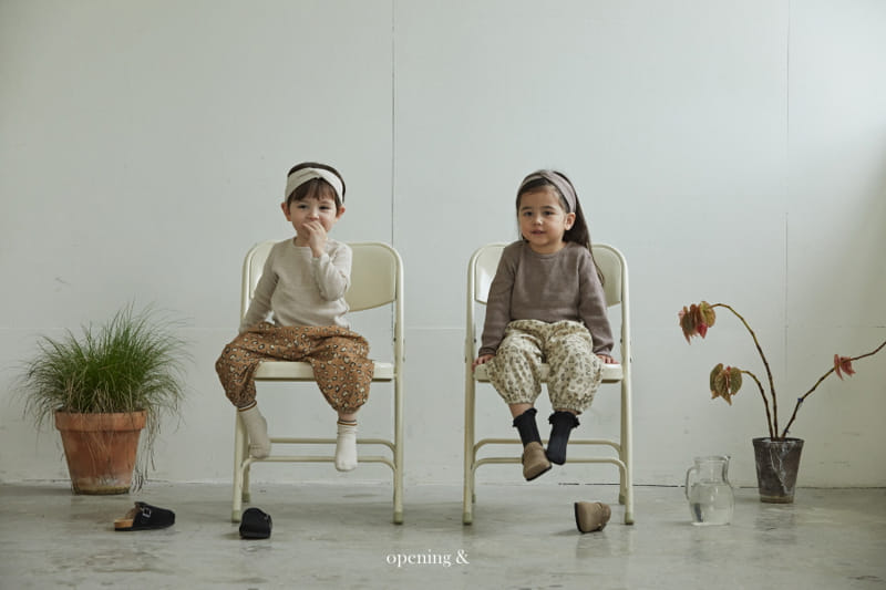 Opening & - Korean Children Fashion - #minifashionista - Leopard Pants - 7