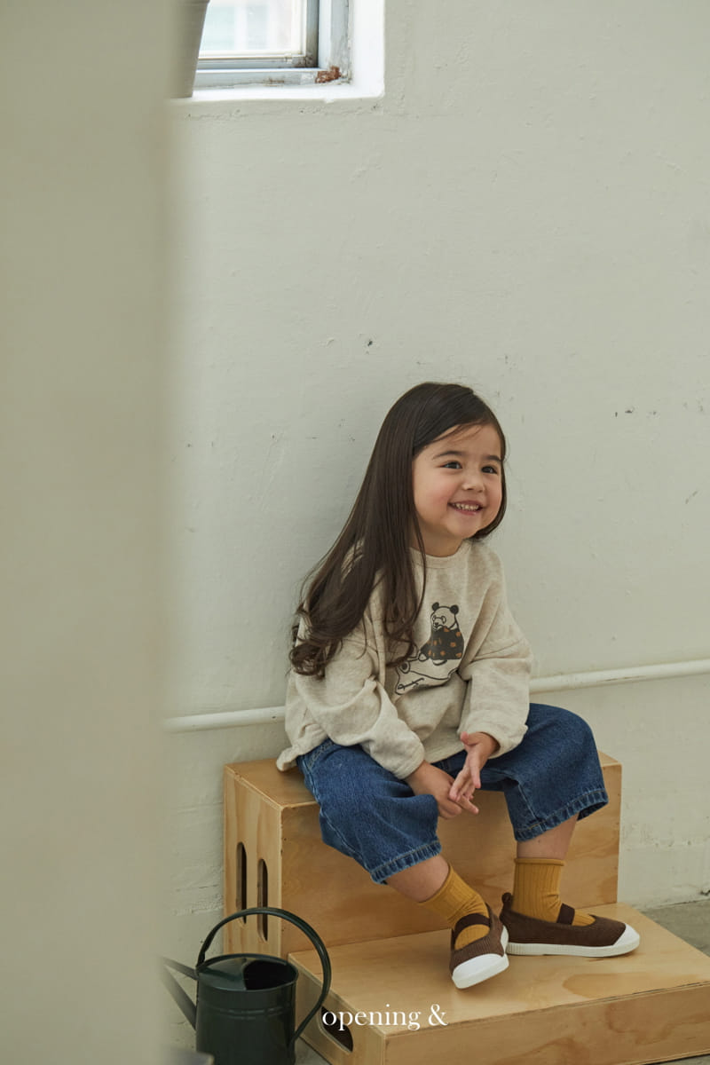 Opening & - Korean Children Fashion - #prettylittlegirls - Funny Panda Tee - 6