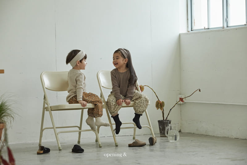 Opening & - Korean Children Fashion - #toddlerclothing - Leopard Pants - 10