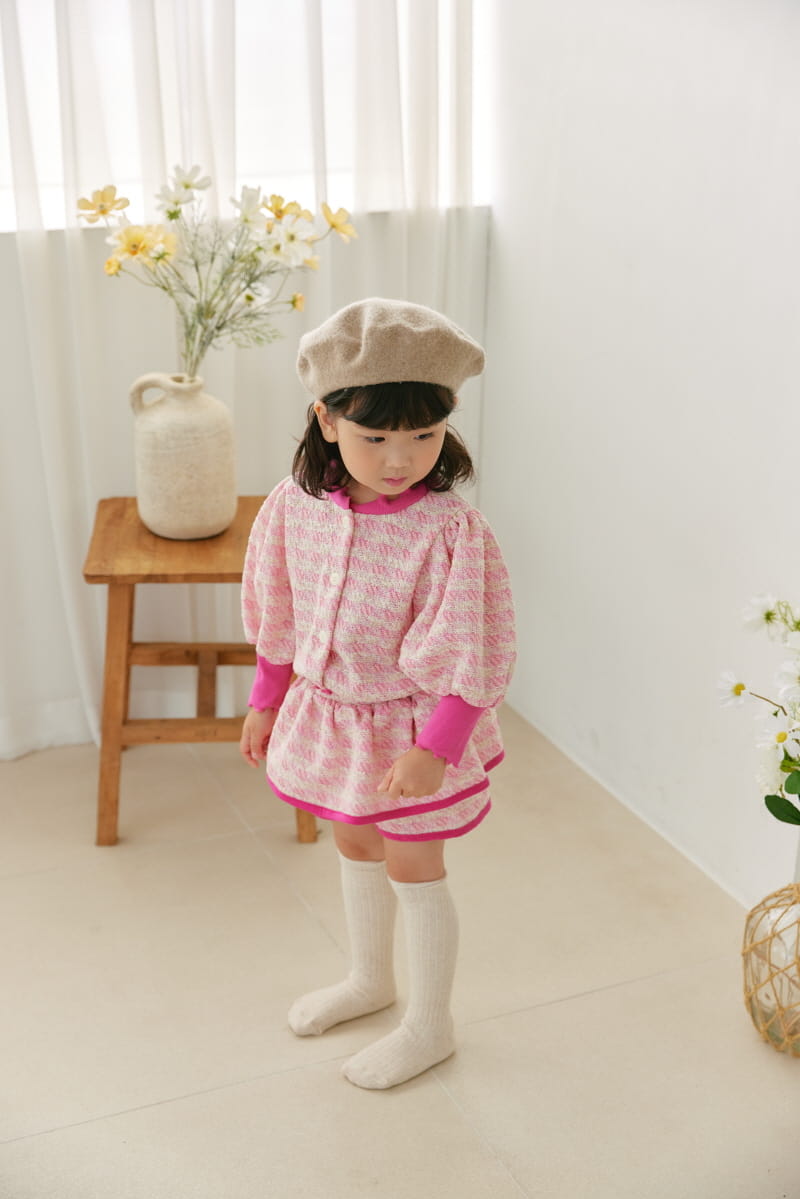 Orange Mom - Korean Children Fashion - #Kfashion4kids - Twid Cardigan - 2