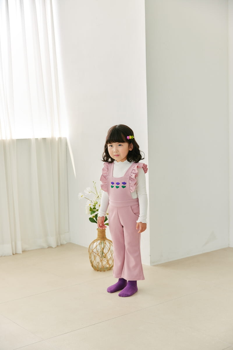 Orange Mom - Korean Children Fashion - #Kfashion4kids - Reverful Dungarees - 8