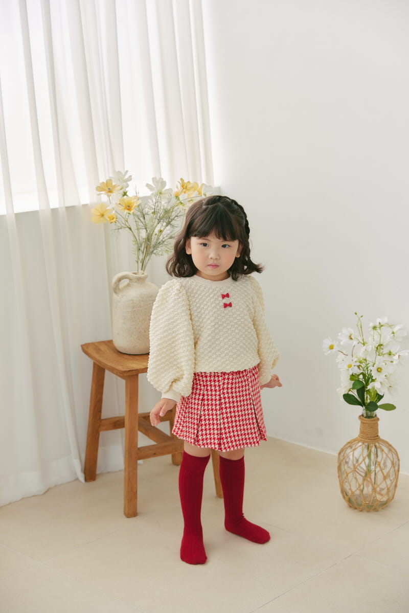 Orange Mom - Korean Children Fashion - #Kfashion4kids - Twid Wrinkle Skirt Pants - 6