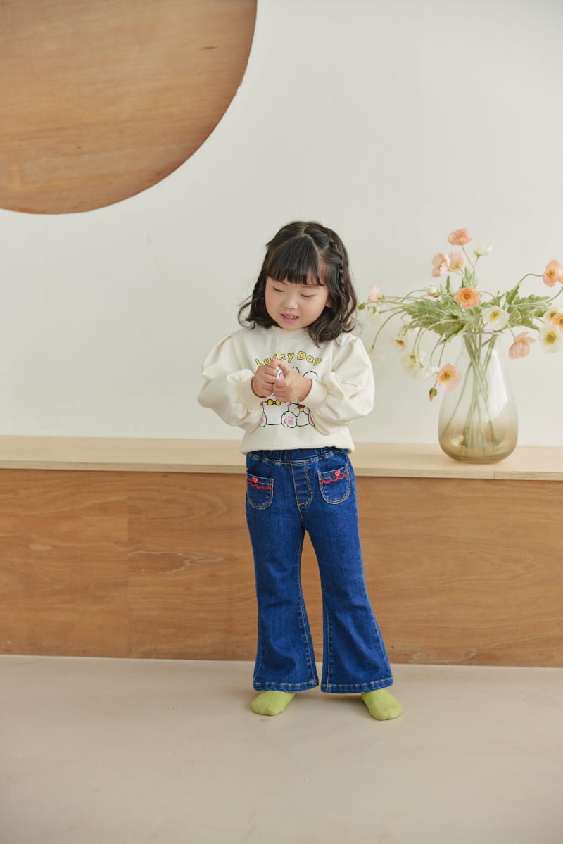 Orange Mom - Korean Children Fashion - #Kfashion4kids - Heart Pants