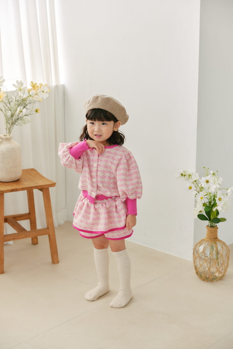Orange Mom - Korean Children Fashion - #childofig - Twid Cardigan - 10