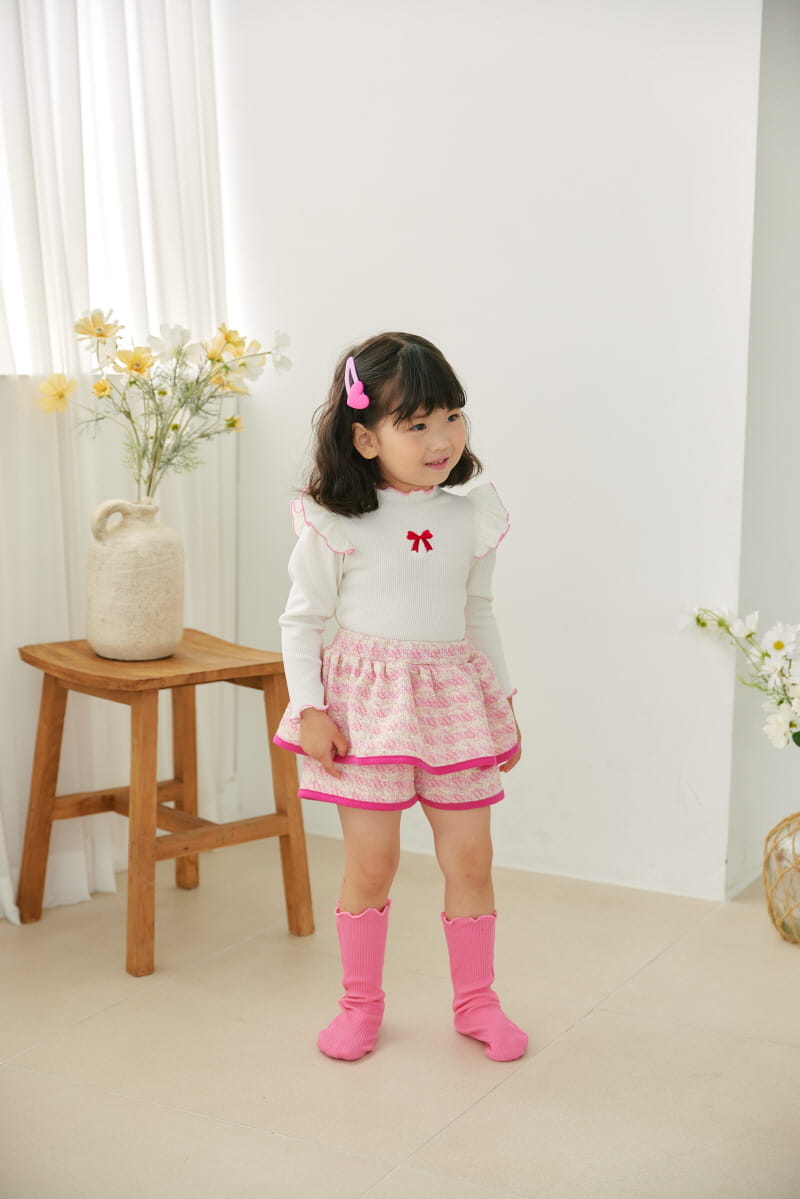 Orange Mom - Korean Children Fashion - #childofig - Twid Cancan Skirt Pants - 12