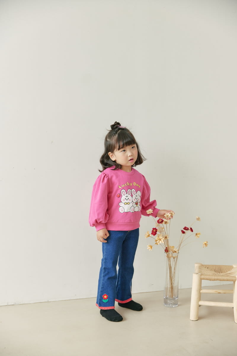 Orange Mom - Korean Children Fashion - #childofig - Color Bear Pants - 8