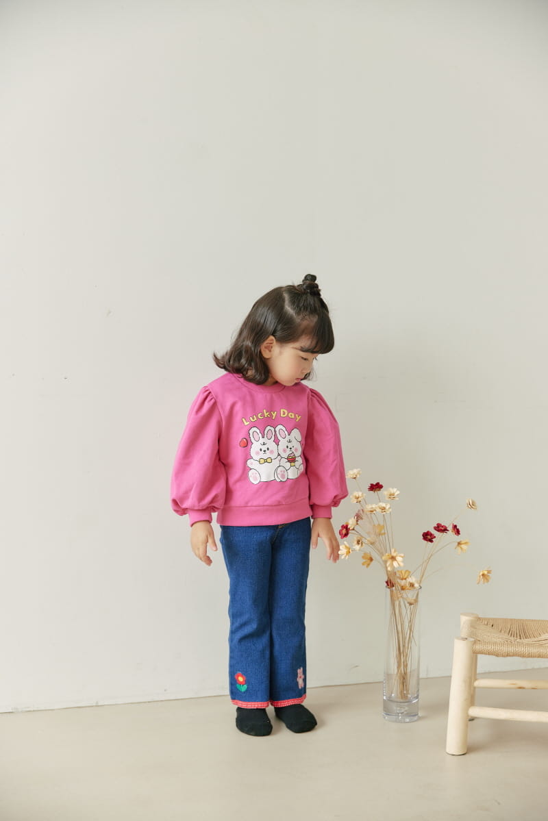 Orange Mom - Korean Children Fashion - #childofig - Color Bear Pants - 9