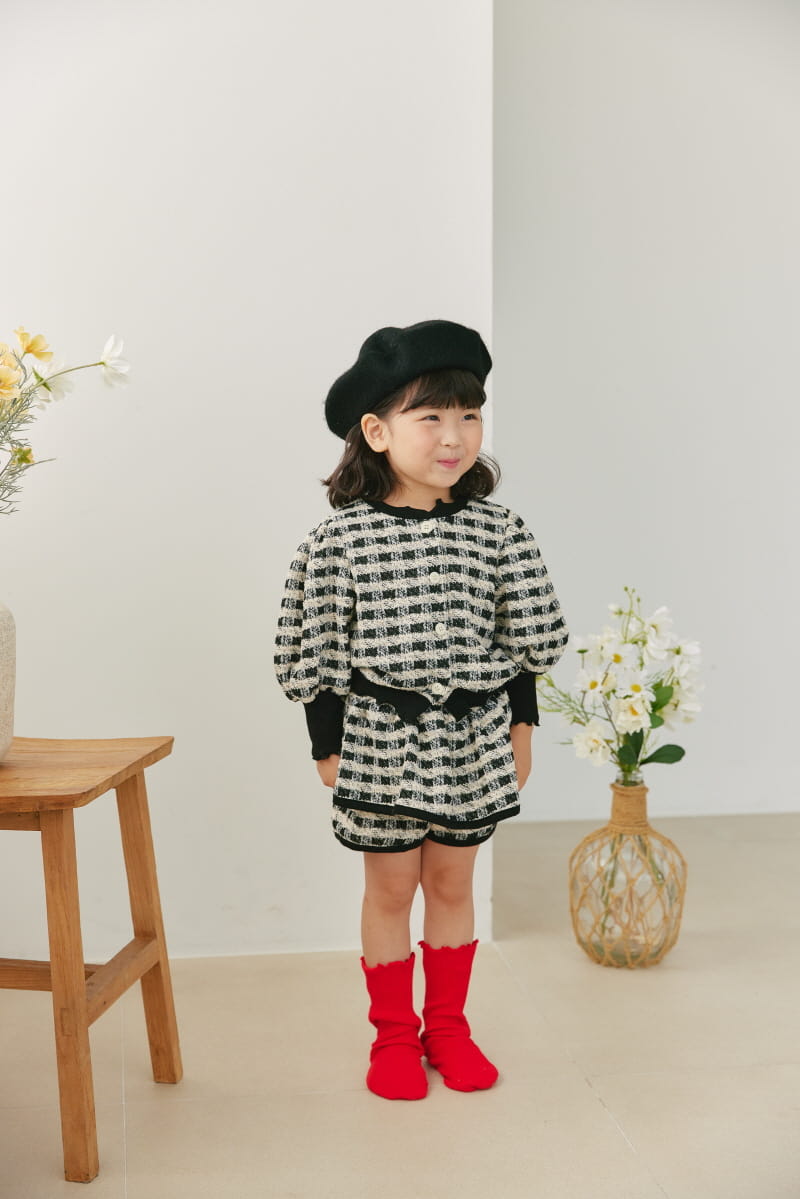 Orange Mom - Korean Children Fashion - #childrensboutique - Twid Cardigan - 11