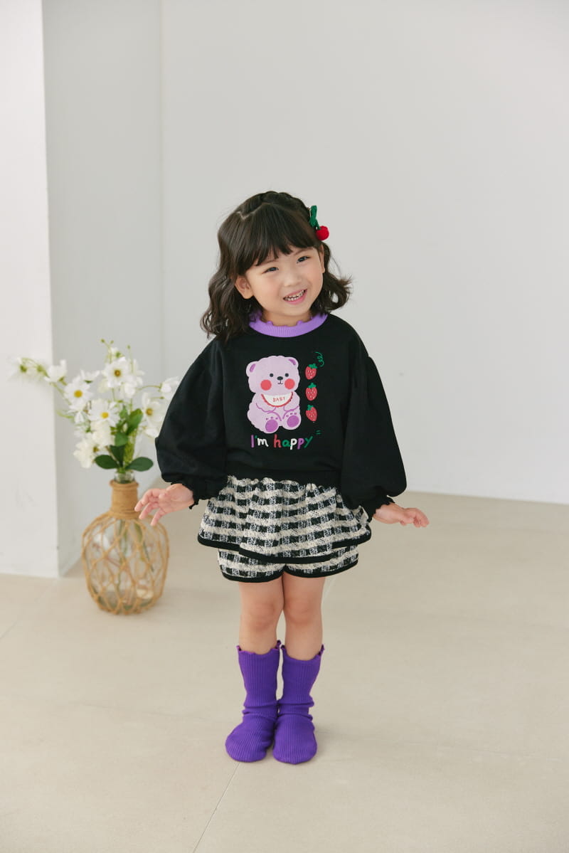 Orange Mom - Korean Children Fashion - #childrensboutique - Strawberry Sweatshirt - 6