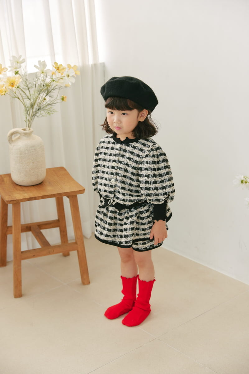 Orange Mom - Korean Children Fashion - #designkidswear - Twid Cardigan - 12
