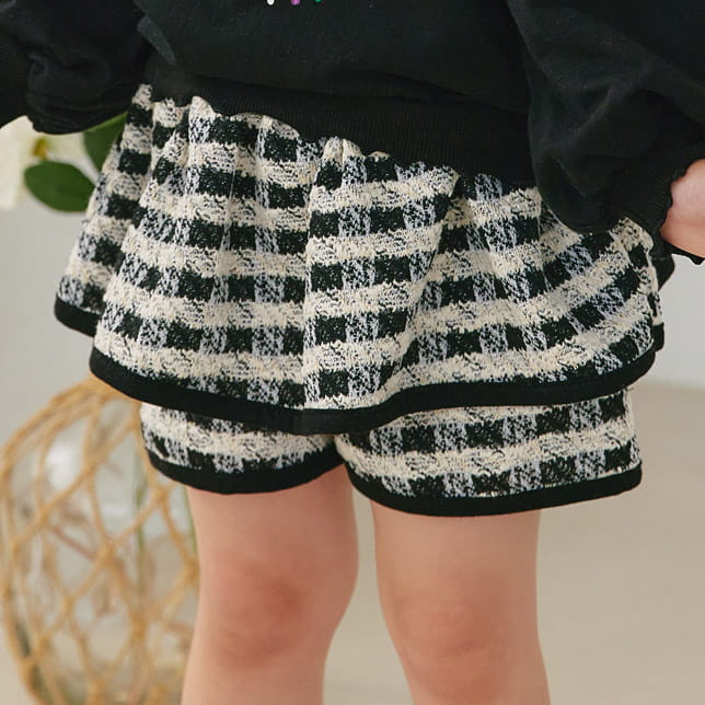 Orange Mom - Korean Children Fashion - #designkidswear - Twid Cancan Skirt Pants