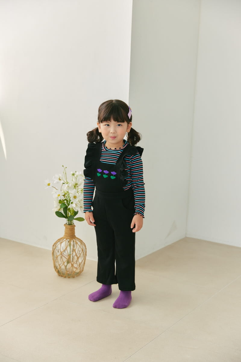 Orange Mom - Korean Children Fashion - #discoveringself - Reverful Dungarees - 3