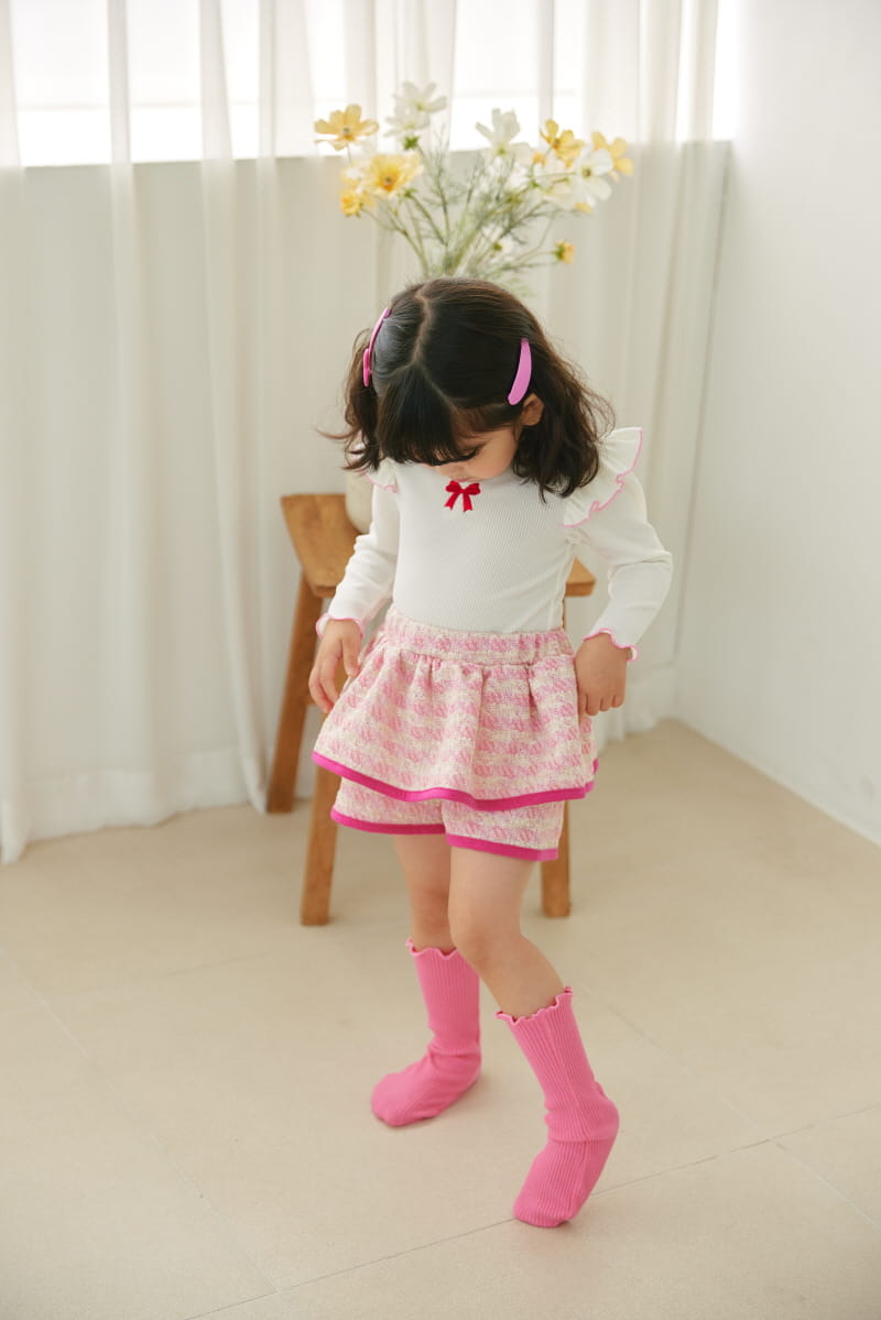 Orange Mom - Korean Children Fashion - #fashionkids - Ribbon Tee - 6