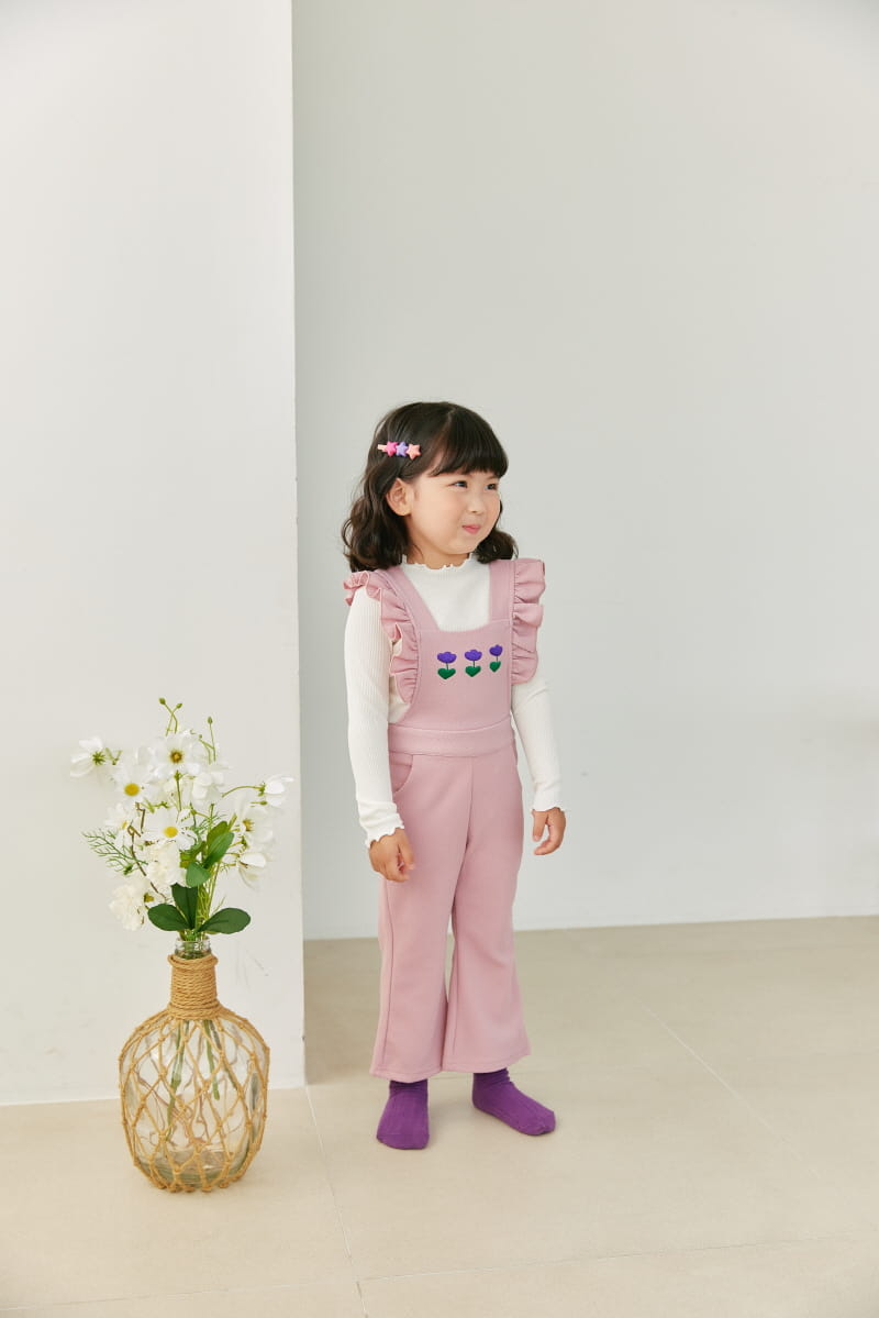Orange Mom - Korean Children Fashion - #discoveringself - Reverful Dungarees - 4