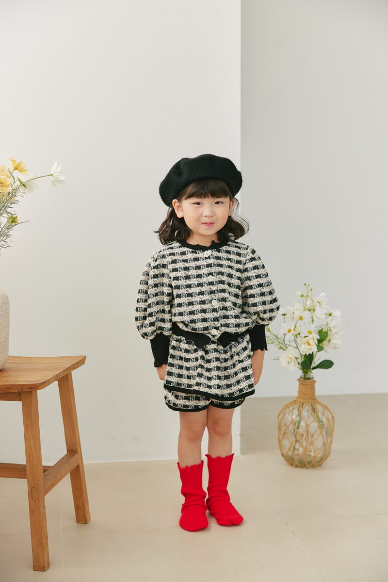 Orange Mom - Korean Children Fashion - #littlefashionista - Twid Cardigan - 3