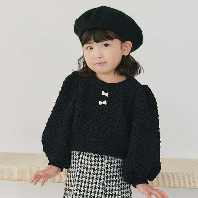 Orange Mom - Korean Children Fashion - #littlefashionista - Ribbon Blouse