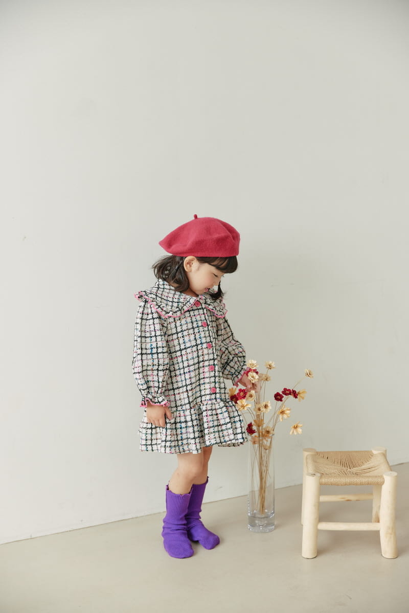 Orange Mom - Korean Children Fashion - #magicofchildhood - Twid One-piece - 7