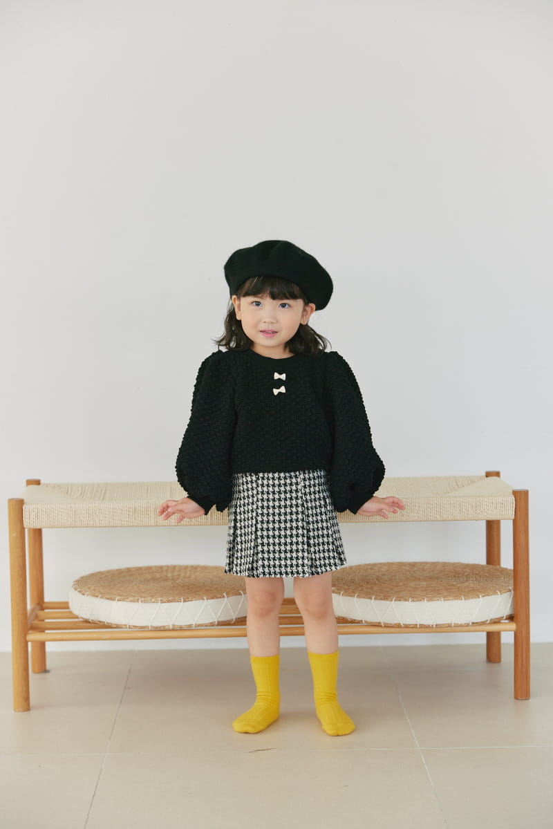 Orange Mom - Korean Children Fashion - #minifashionista - Ribbon Blouse - 3