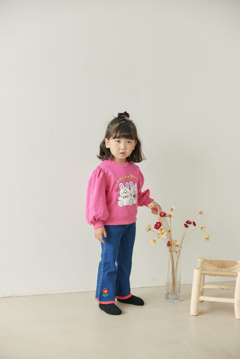 Orange Mom - Korean Children Fashion - #minifashionista - Color Bear Pants - 6