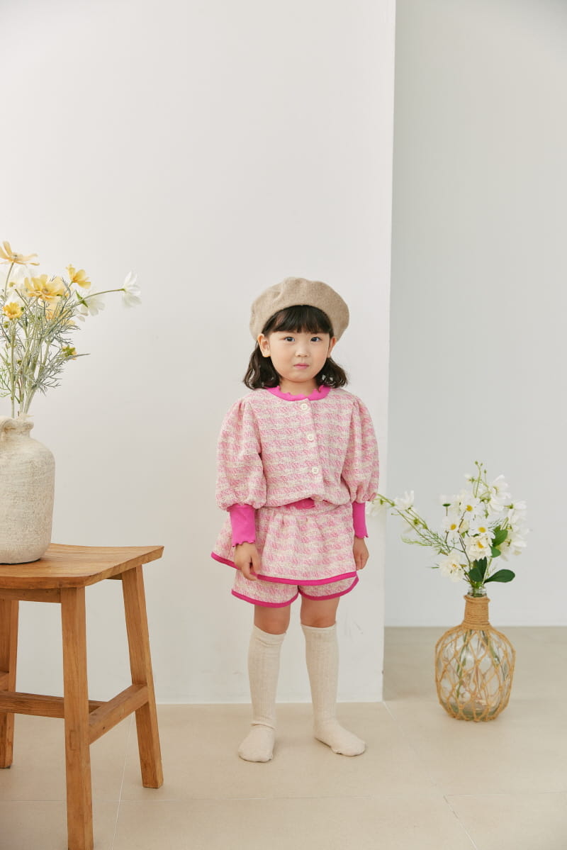 Orange Mom - Korean Children Fashion - #prettylittlegirls - Twid Cardigan - 6