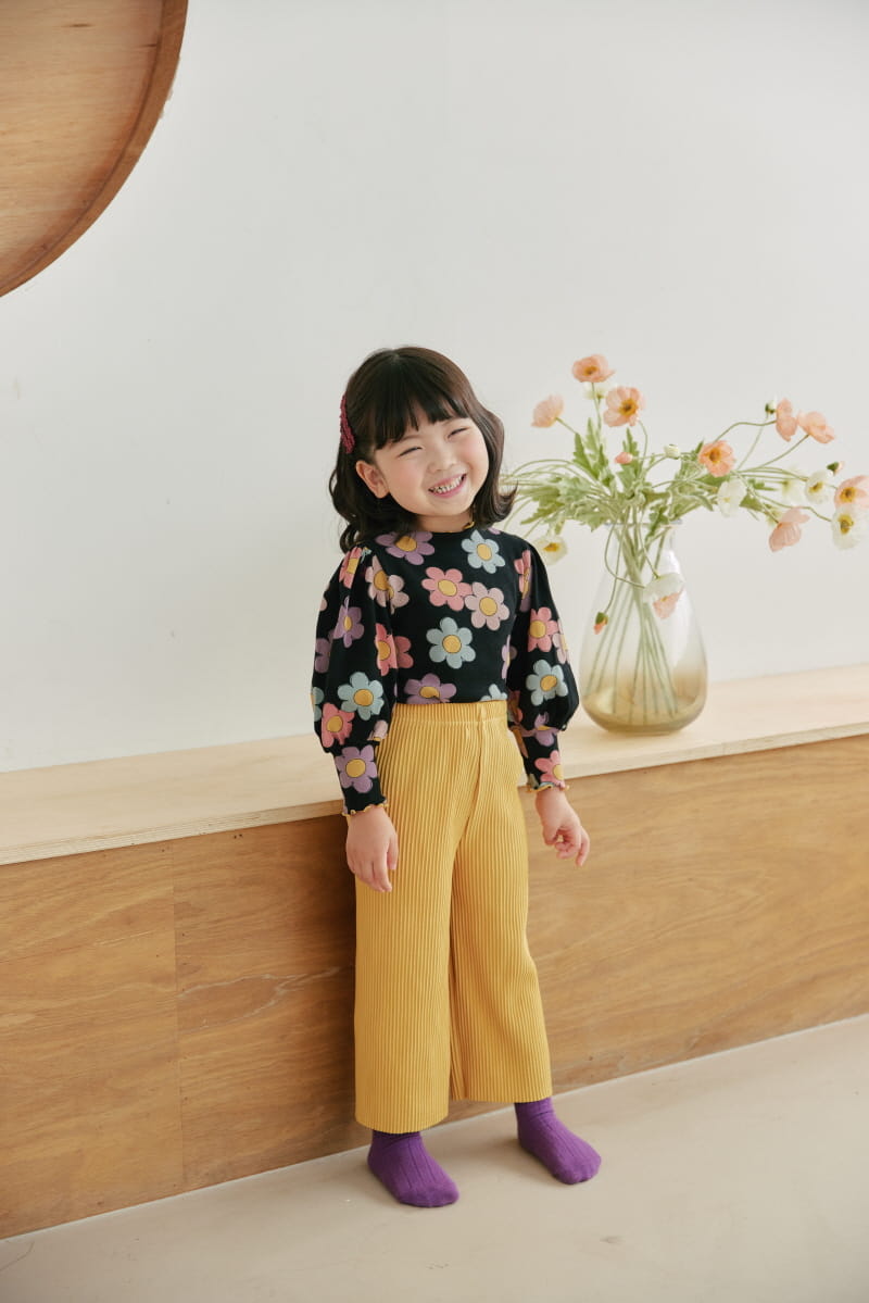 Orange Mom - Korean Children Fashion - #prettylittlegirls - Wrinkle Pants - 2
