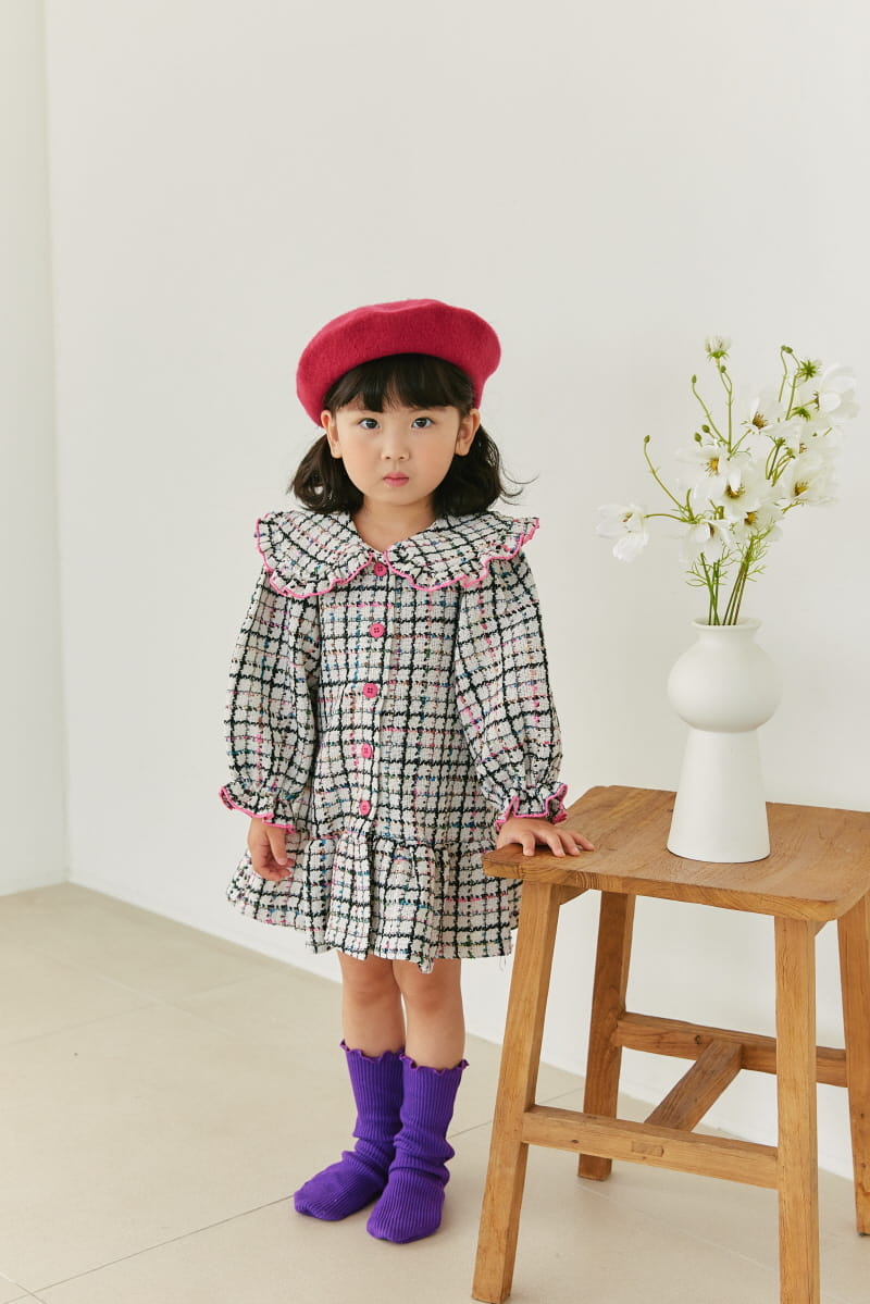 Orange Mom - Korean Children Fashion - #todddlerfashion - Twid One-piece - 10