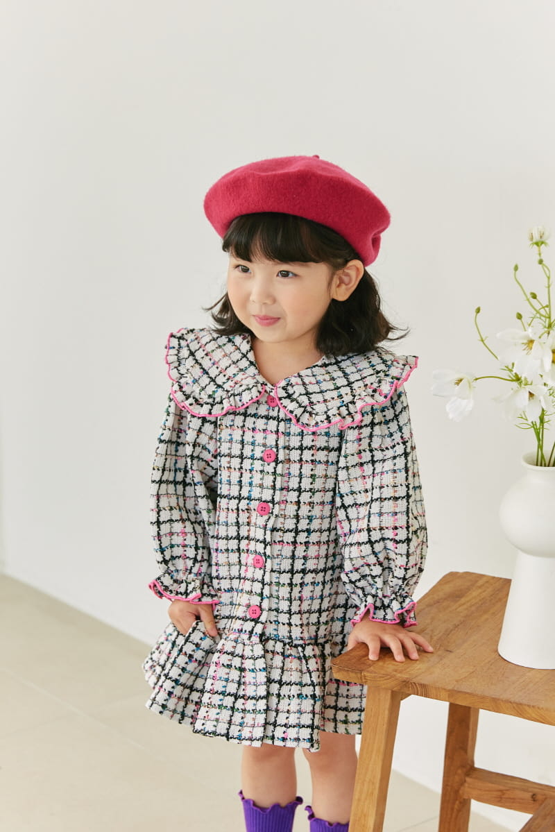 Orange Mom - Korean Children Fashion - #toddlerclothing - Twid One-piece - 11