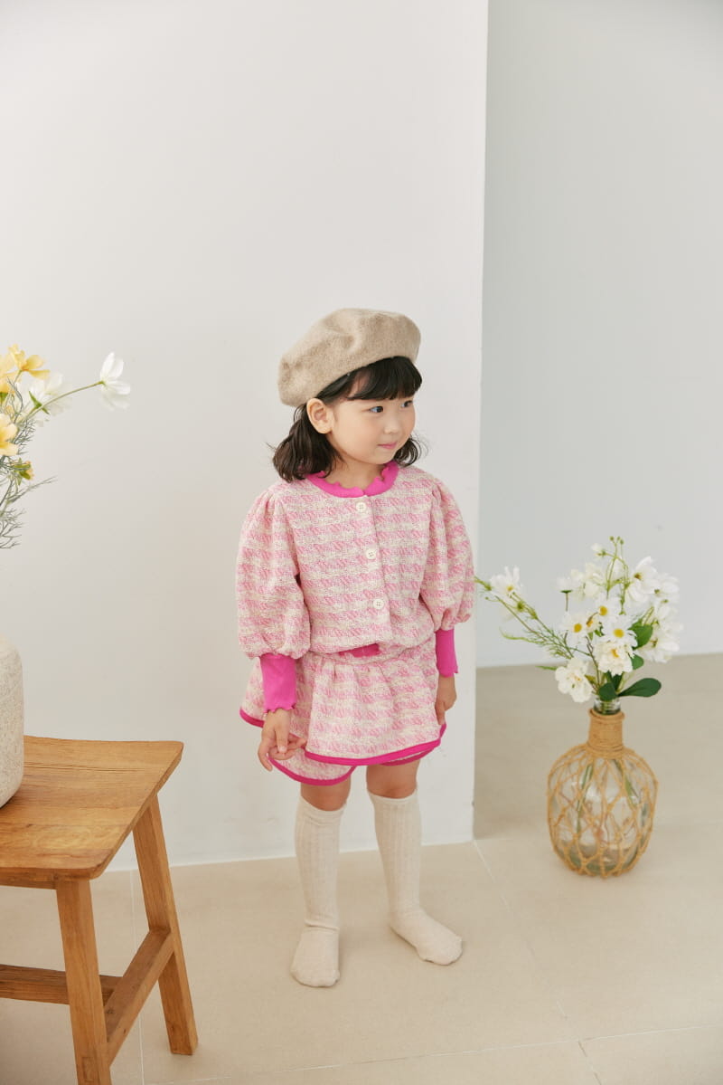 Orange Mom - Korean Children Fashion - #toddlerclothing - Twid Cardigan - 8