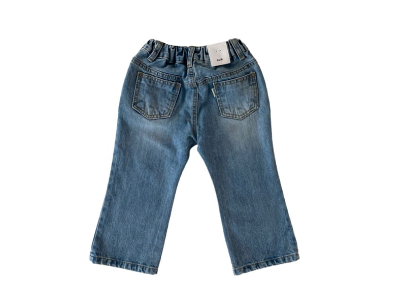 Our - Korean Children Fashion - #toddlerclothing - Hold Jeans - 4
