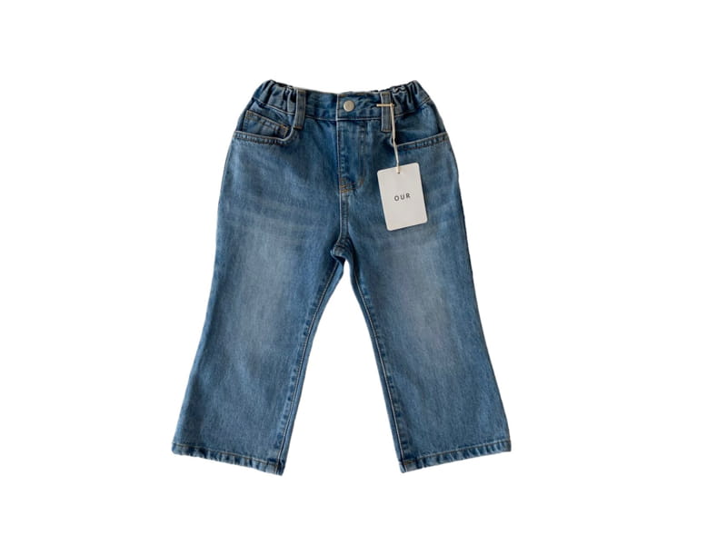 Our - Korean Children Fashion - #toddlerclothing - Hold Jeans - 3