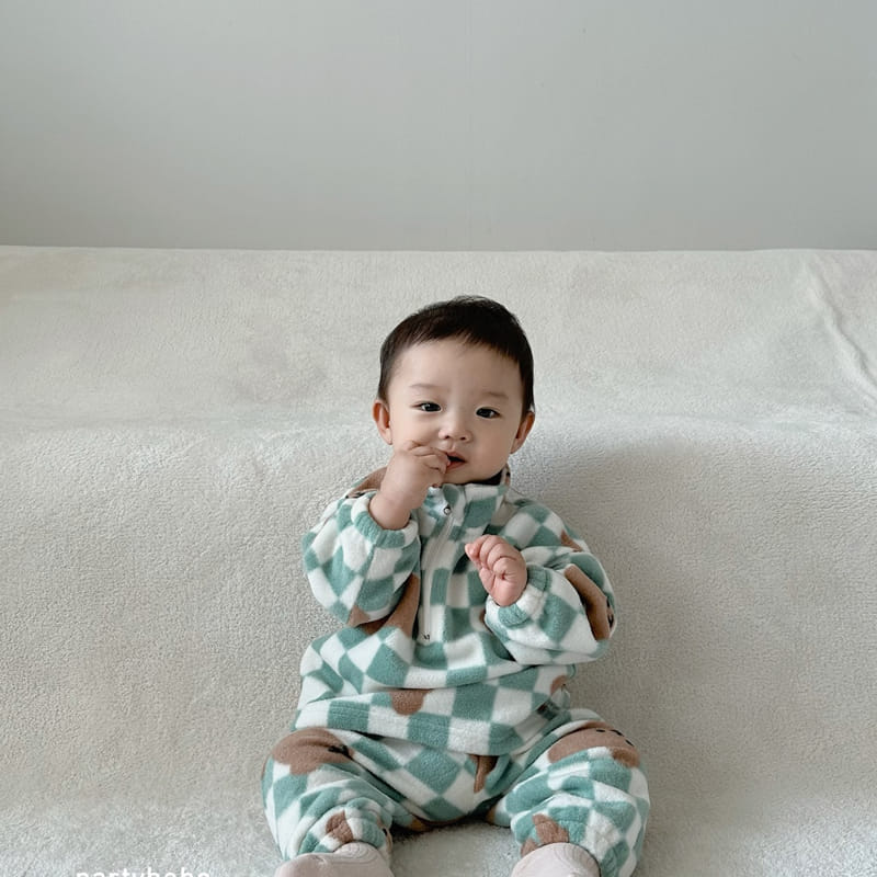 Party Kids - Korean Baby Fashion - #babyoninstagram - Bear Set UP - 6