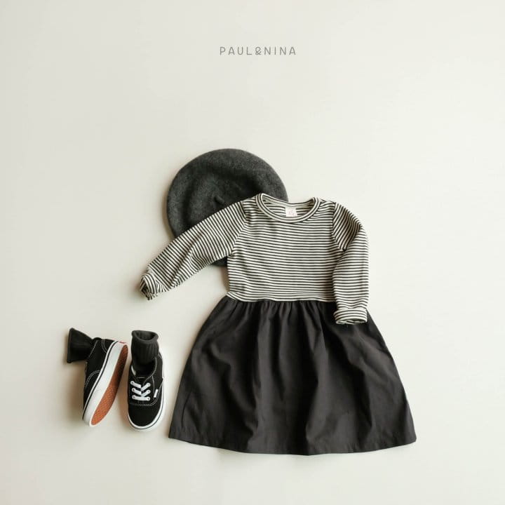 Paul & Nina - Korean Children Fashion - #Kfashion4kids - Span One-piece - 9