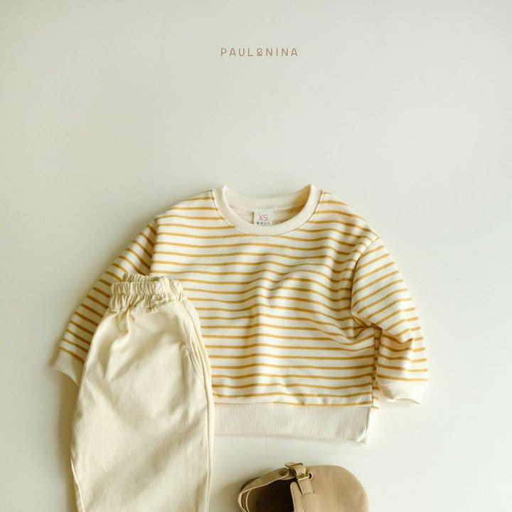Paul & Nina - Korean Children Fashion - #Kfashion4kids - Stripes Sweatshirt - 2