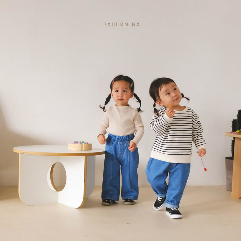 Paul & Nina - Korean Children Fashion - #Kfashion4kids - Pintuck Jeans - 8