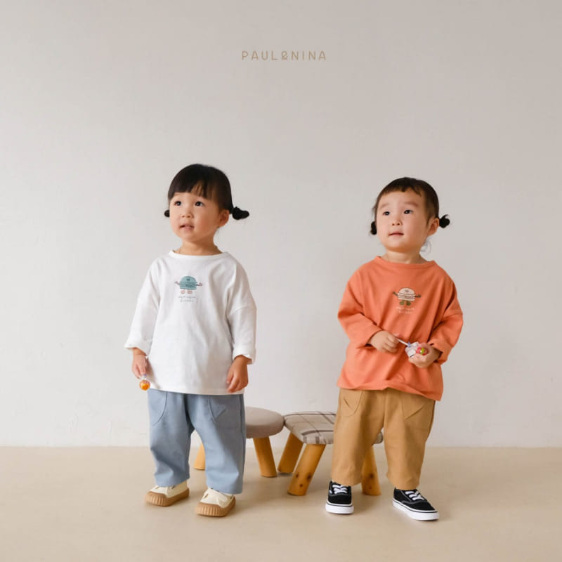 Paul & Nina - Korean Children Fashion - #Kfashion4kids - Hambuger Tee - 6